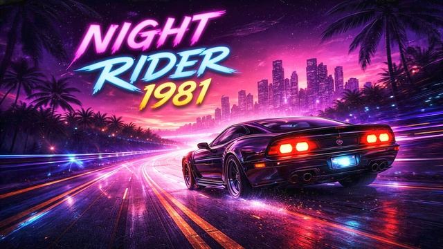 Night Rider 1981 – Outrun Music for Midnight Highways