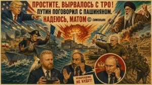 «Просите, вырвалось!» №429 | Про разговор по душам Путина с Пашиняном, обмен ударами США и Ирана