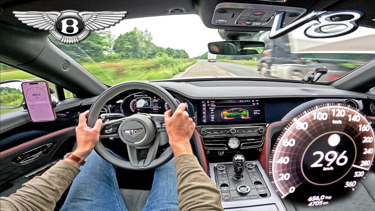 1000 НМ BENTLEY FLYING SPUR это АВИАЛИНИИ АВТОБАНА AutoTopNL смотреть онлайн