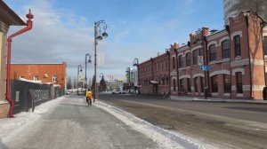 2026 год, январь. Прогулка по Тюмени.