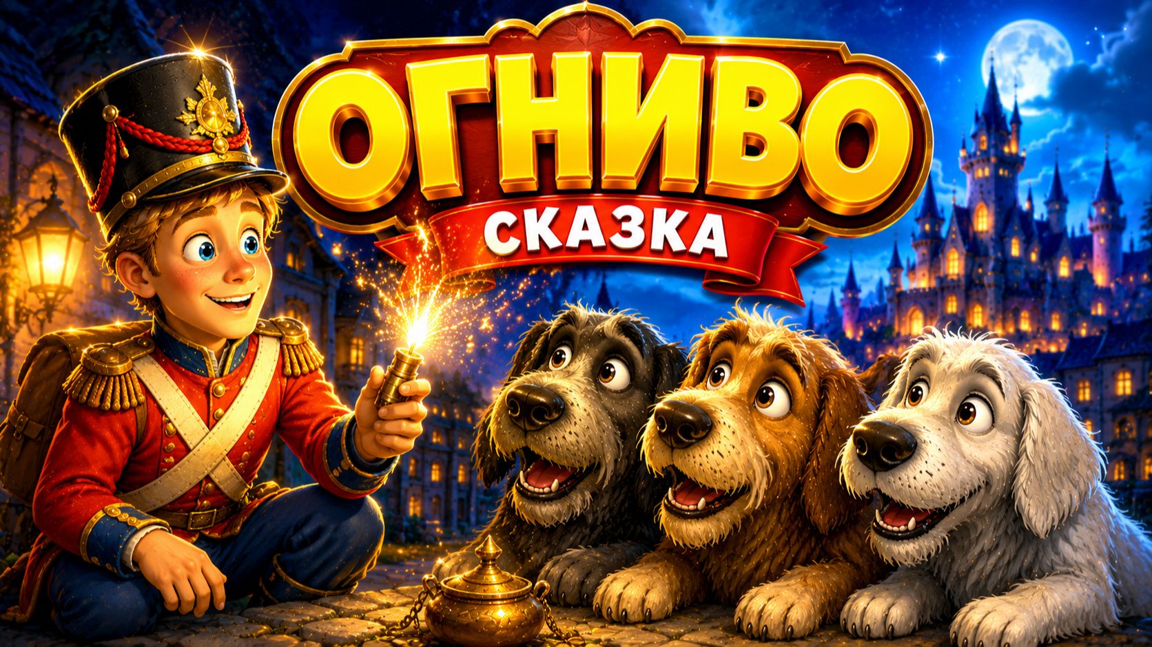 Огниво сказка смотреть онлайн