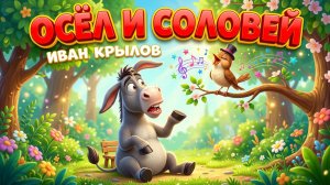 Осел и соловей Иван Крылов