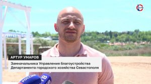 Пляж «Любимовка-2» готовят к купальному сезону