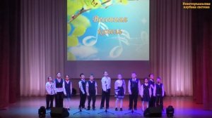Хор «Капельки», песня «В ритме музыки», Староторъяльская СОШ, руководитель Э.С.Белова