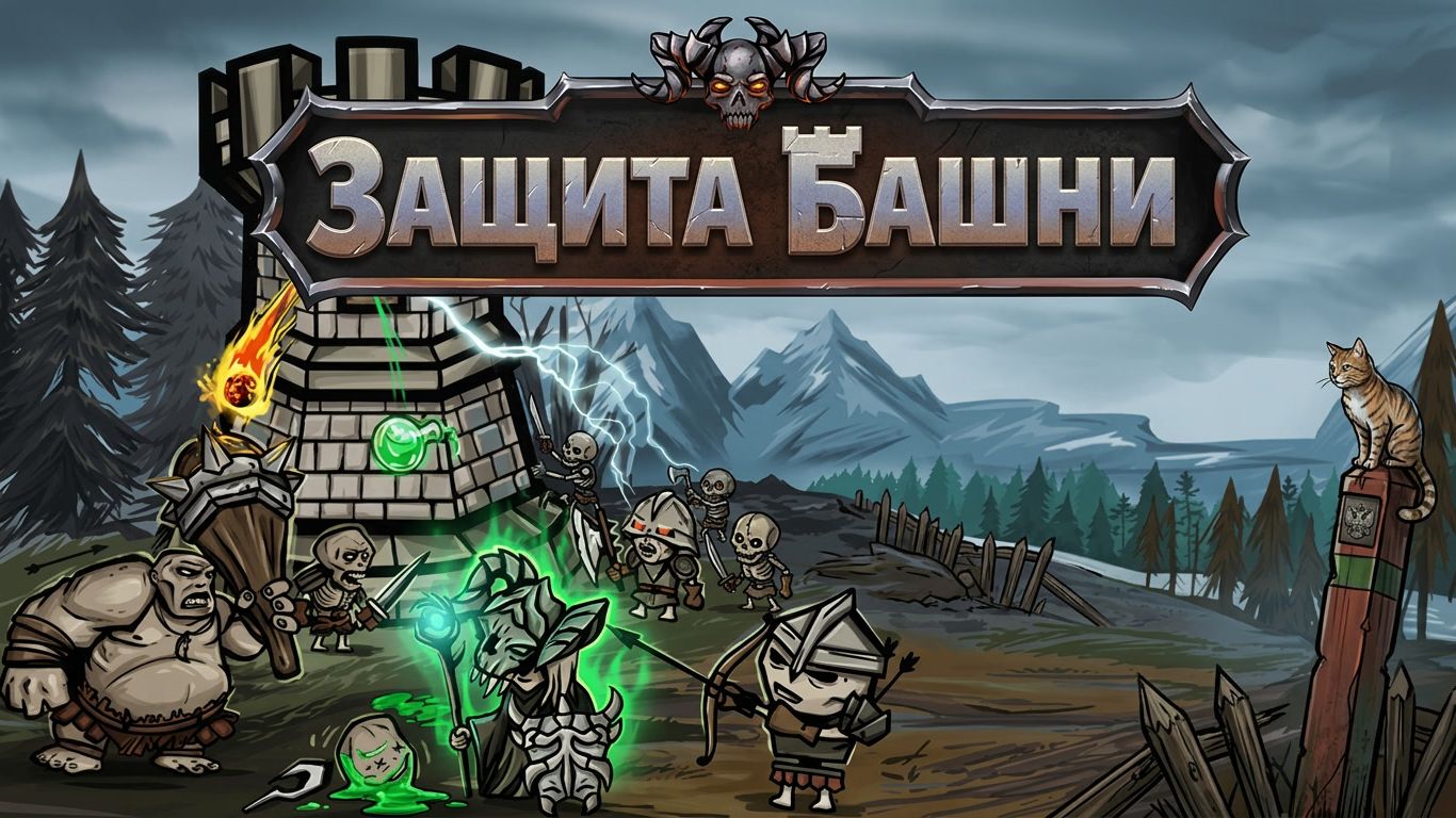 ЗАЩИТИ СВОЮ БАШНЮ - Zombie Tower Survivor смотреть онлайн