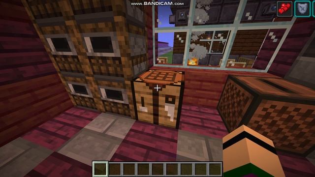 Minecraft.обзор моего города на Miucraft часть1
