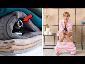 Муж установил скрытые камеры в туалете. Увидев, что там творит жена с соседом, он онемел...