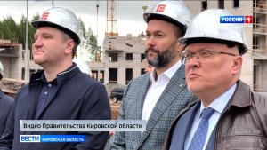 Александр Соколов и Андрей Березин дали старт строительству нового детского сада в мкр. Кирова