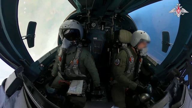 Боевая работа экипажа Су-34