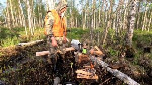 Открыл летнюю рыбалку. Красоты дикой природы.