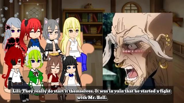 Danmachi react to bell as Gojo Satoru смотреть онлайн