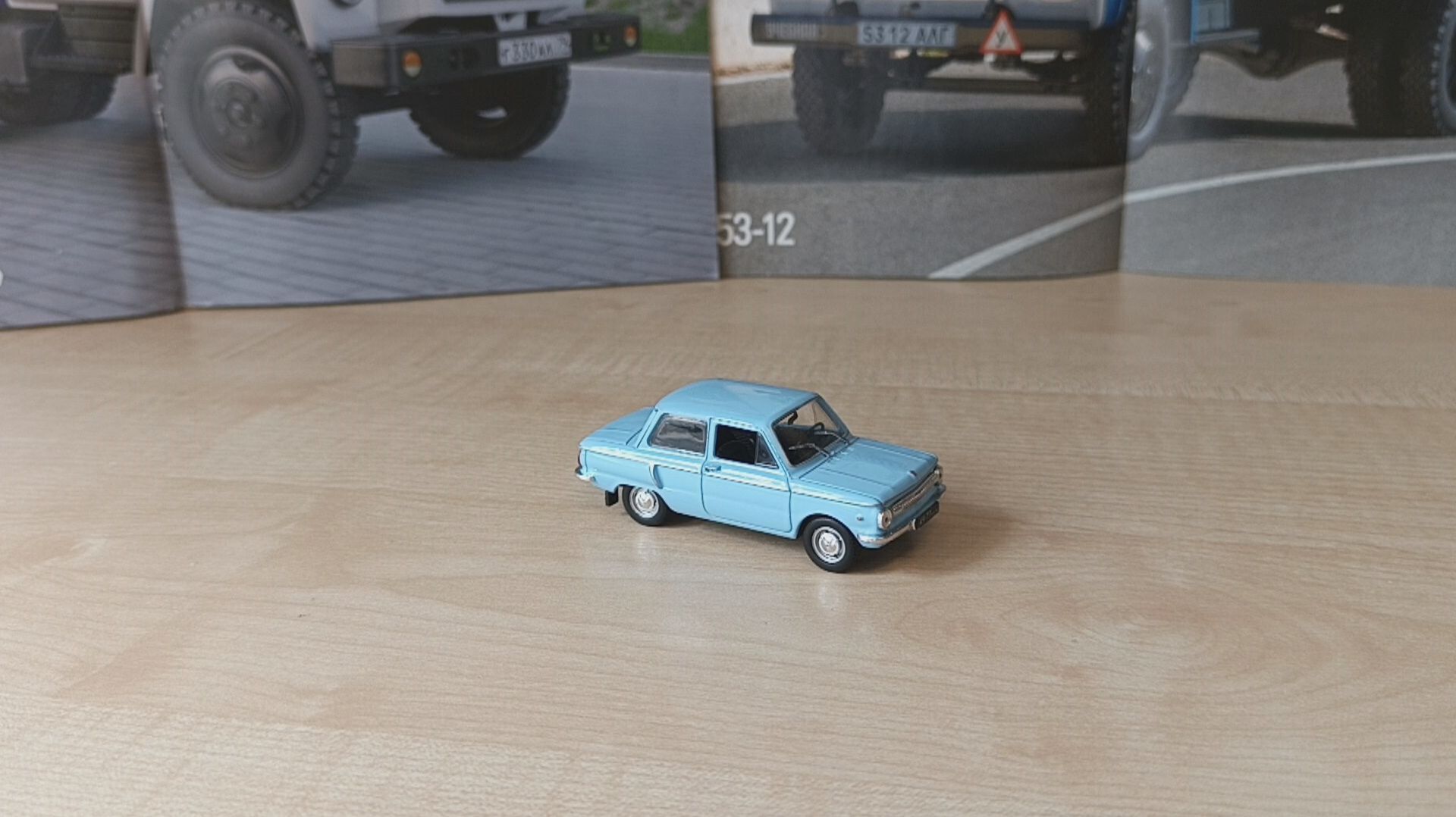 Обзор модели Запорожец Заз-966 , масштаб 1:43, "Deagostini"