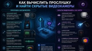 Как обнаружить прослушку, жучки и скрытые камеры