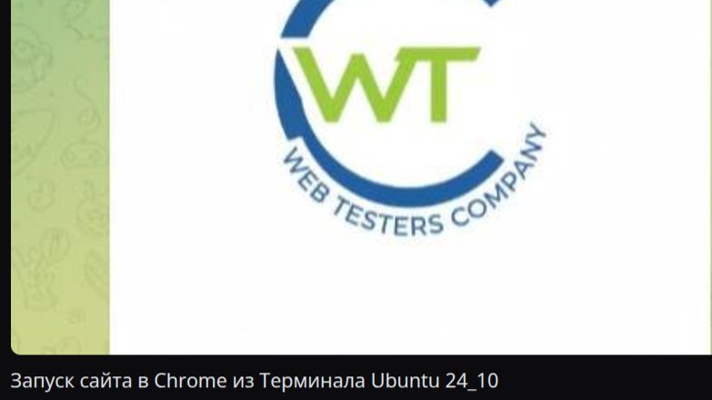 Запуск_сайта_в_Chrome_из_Терминала_Ubuntu_24_10