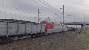 Грузовые поезда на «Петропавловском коридоре»