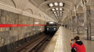 🟥 Обкатка последнего состава Ема-502 на станции Кировский завод
