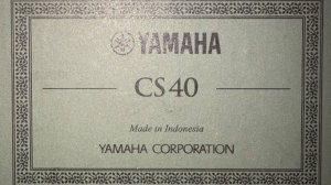 Гитара Yamaha CS40 размер 3/4 - Песня друзей ( Бременские музыканты )
