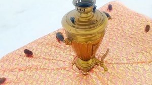 топим русский самовар часть 1