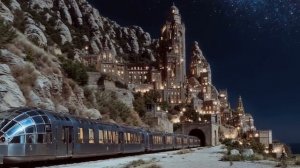 The Night Trains to Mountain Nation： A Steampunk Journey ｜ AI 4K — Retrofutura-