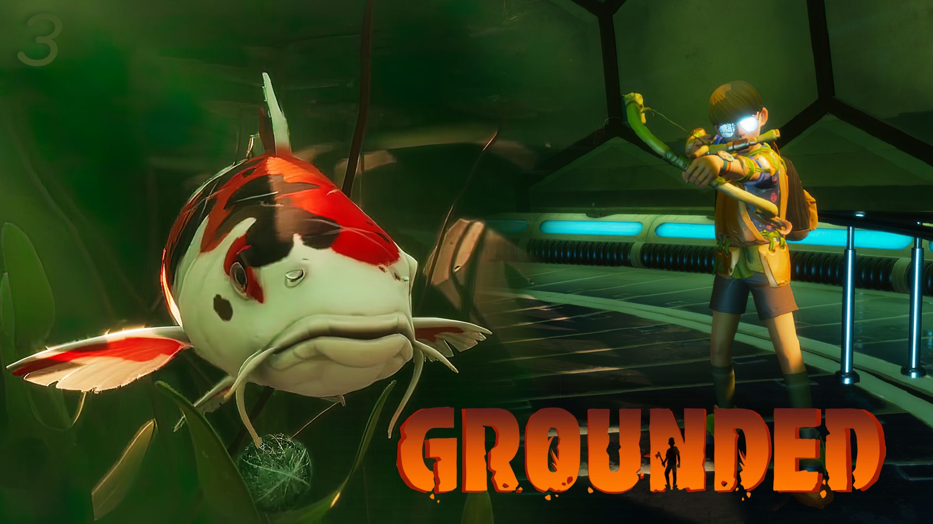 Подводные лаборатории. Корм для карпа кои – Grounded #3
