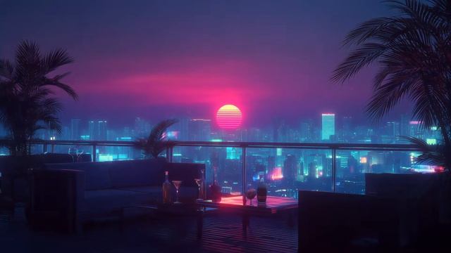 ＢＡＣＫ　ＴＯ　１９８５ [ Synthwave - Retrowave - Dreamwave Mix ] ｜ Urban Rooftop Vibes