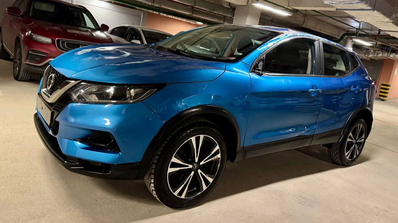 Nissan Qashqai; 2.0 АT; 2021; Синий