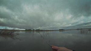 Рыбалка на реке Томь. Паводок продолжается, с рыбой не очень.