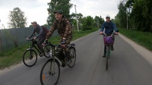 ВЕЛОПОХОД к реке Поль на 55 км. Встречаем восход на плёсе (Мещёра, Эрлекс)