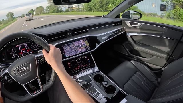2024 Audi RS7 Performance - Обзор от первого лица смотреть онлайн