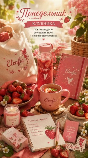 Понедельник: 🍓