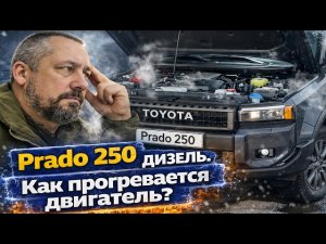 КАК ПРОГРЕВАЕТСЯ ДИЗЕЛЬ Toyota Land Cruiser 250