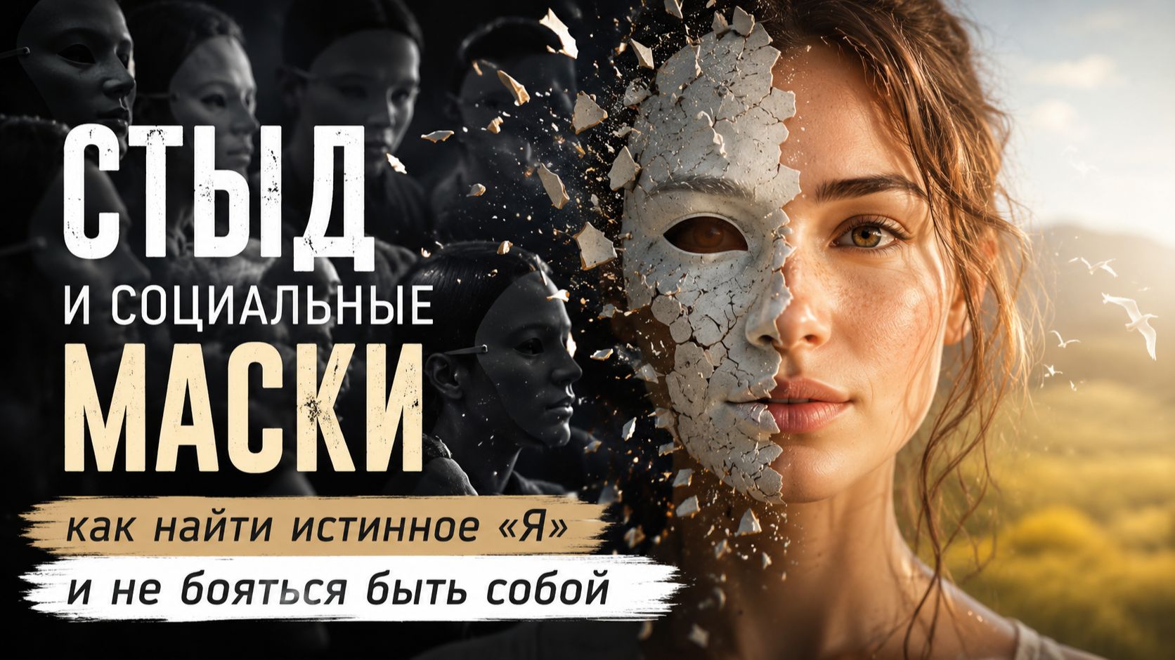 Стыд и социальные маски: как найти истинное «Я» и не бояться быть собой»