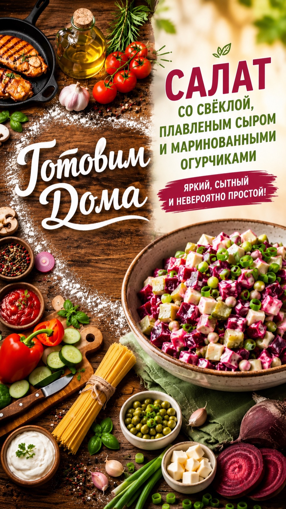 Салат с нежным вкусом