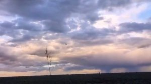 F 16 перехватывает Х 101 под Киевом
