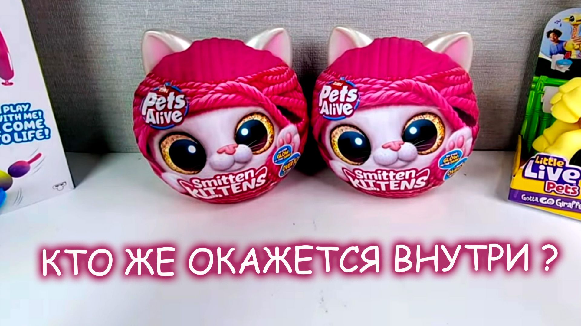 🐱🎁🐾  РАСПАКОВКА СЮРПРИЗОВ С КОТИКАМИ! 🎁 Обзор милых игрушек для детей