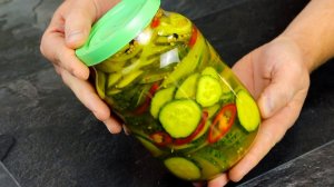 Вы скажете мне Спасибо! Самые Вкусные Маринованные Огурцы в Мире! Быстрый и Простой Рецепт!