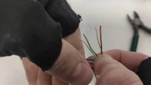Опрессовка коннектора 8Р8С (RJ-45)