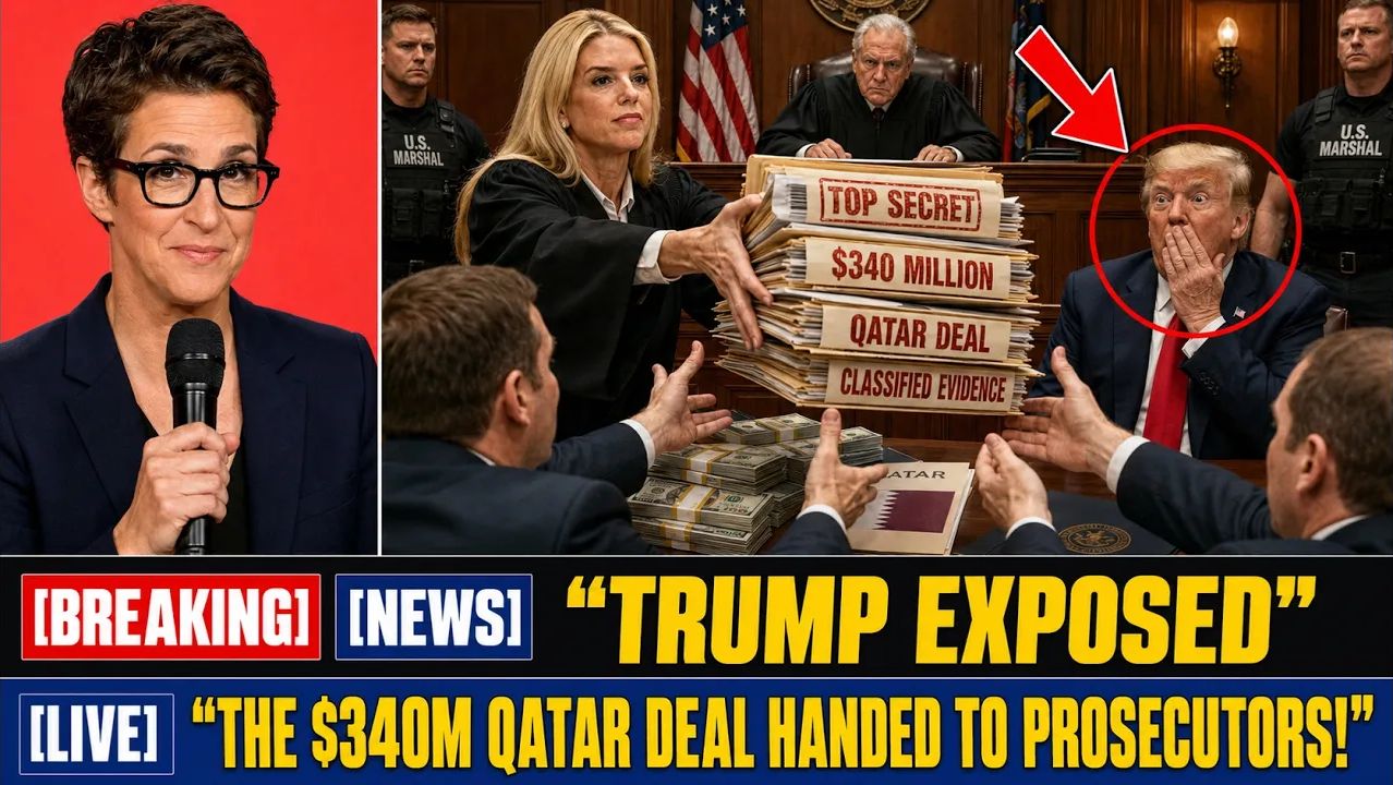TRUMP EXPOSED The $340 Million Qatar Deal Bondi Just Handed To Federal Prosecutors смотреть онлайн