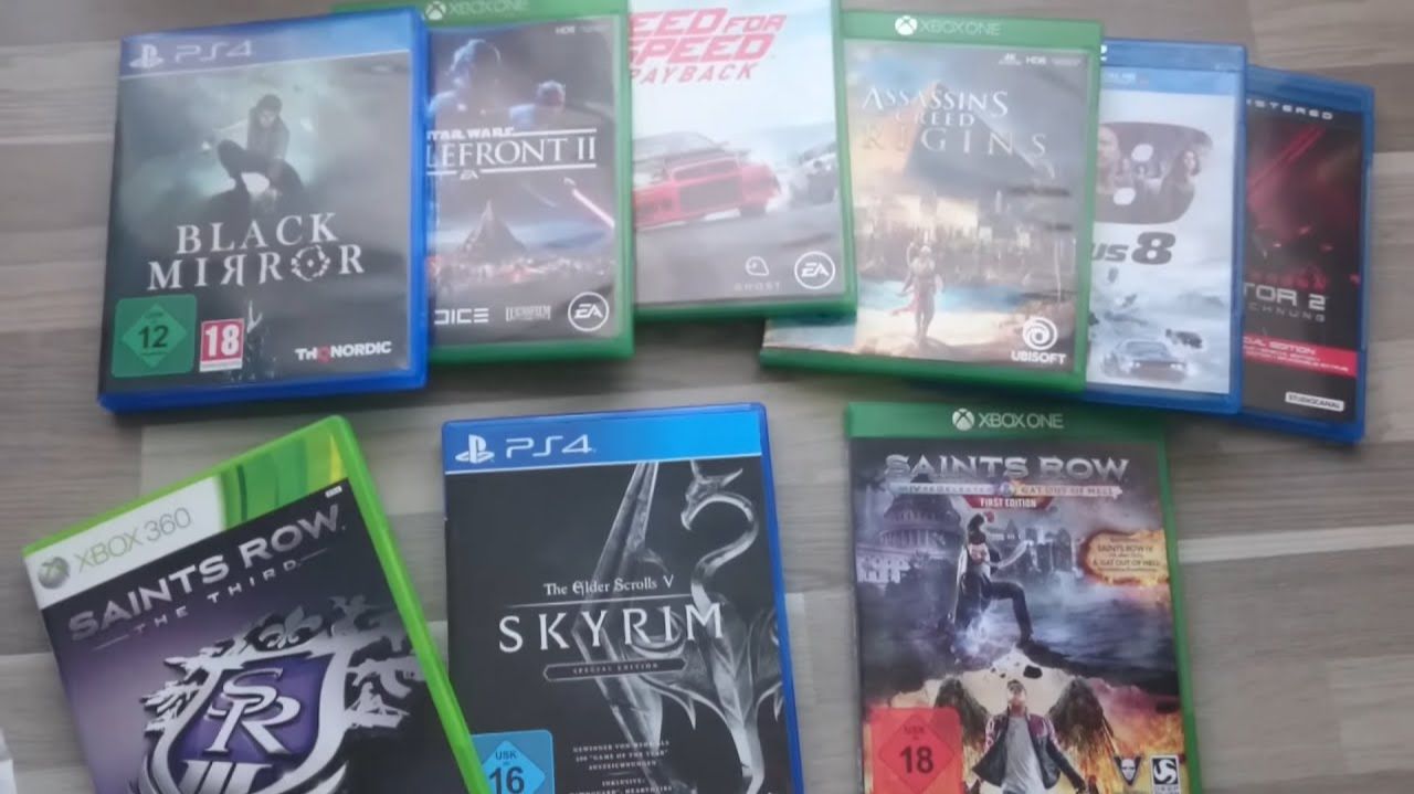 Закуп Игр #16; Battlefront 2, Saints Row 3&4, Black Mirror, AC Origins, Need For Speed Payback