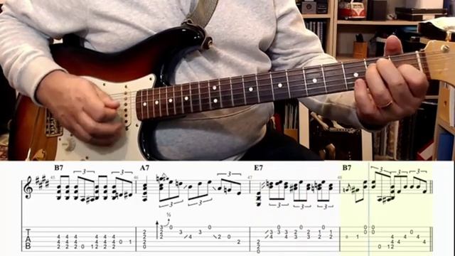5 Levels Of Blues Shuffle Rhythm(tab,backing Track)