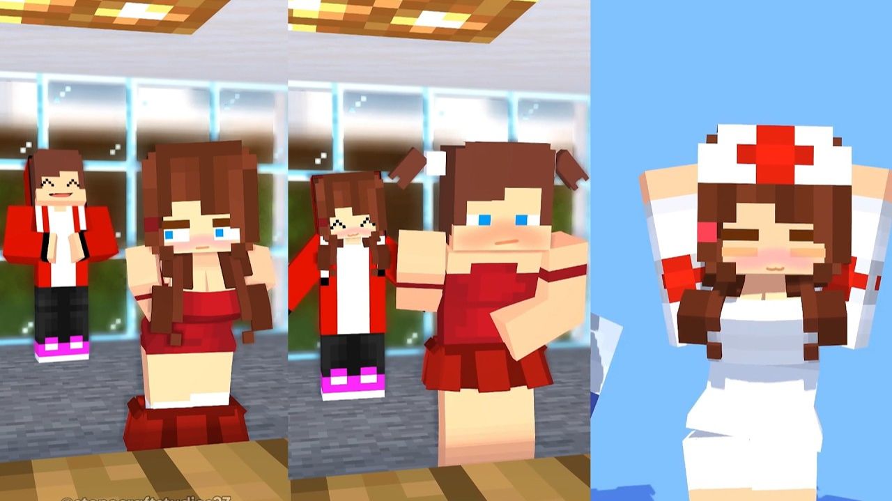 Ребята, расслабьтесь, я спас Вивиан в Jenny Mod Minecraft Mix