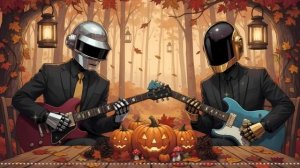Daft Punk Soul Halloween Vibes 🎃🤖 ｜ Vocoder Fusion, Smooth Jazz, French House Playlist