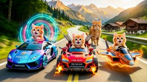 🐾 Мама-кошка подстригает шерсть на ферме и делает тигровую шапку для котят дома 🐯🎩