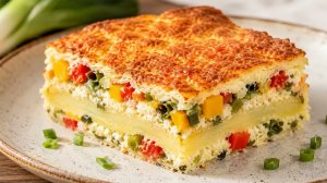 ТАК овощной пирог мало кто готовит! Простой и быстрый рецепт! Румяная корочка, сочная начинка!