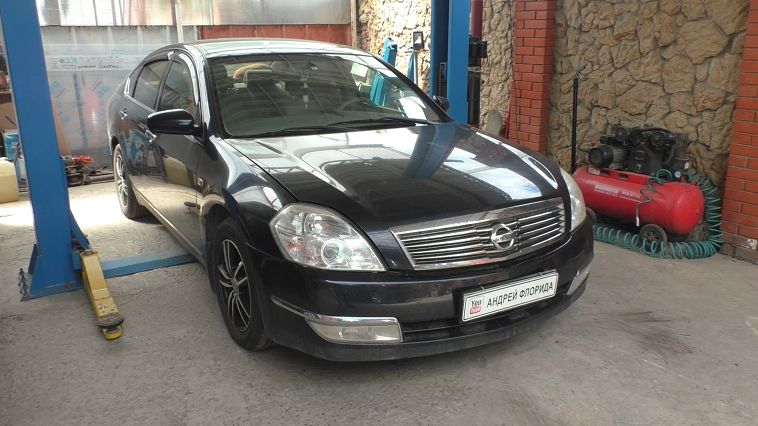 Ошибка P0021 замер давления масла на Nissan Teana J31 Ниссан Теана 2,3 2008 смотреть онлайн