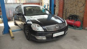 Ошибка P0021 замер давления масла на Nissan Teana J31 Ниссан Теана 2,3 2008