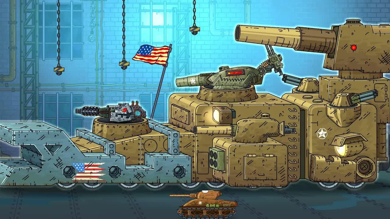 Железная Крепость-Монстр США готов! Едем за Левиафаном! смотреть онлайн