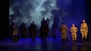 Сцена Солдаты! Премьера Сердце Деда! Театр ТСМ ДК Исток Фрязино! Режиссёр Алексей Михайлов!