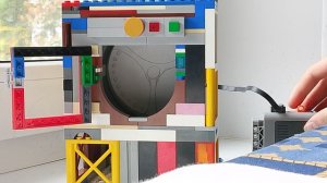 обзор двух стиральных машин собранных из LEGO!