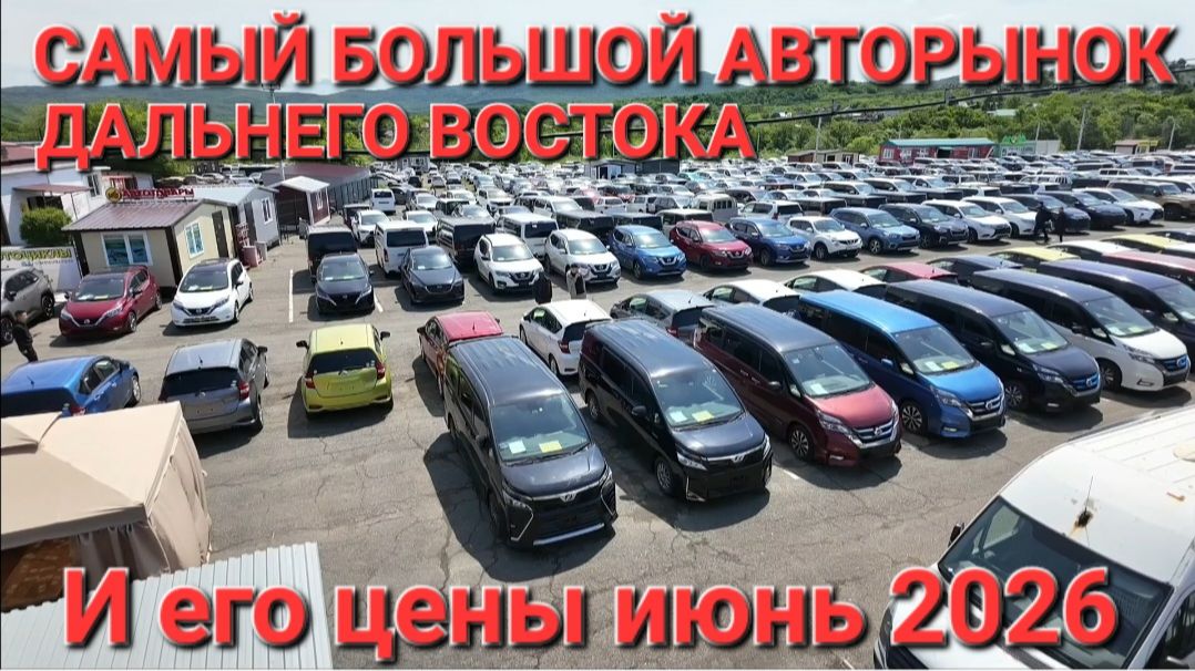 САМЫЙ КРУПНЫЙ АВТОРЫНОК ВЛАДИВОСТОКА В ИЮНЕ 2026, ЦЕНЫ ВИДЕО